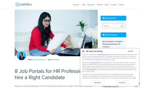 8 Job Portals for HR Professionals to hire a Right Candidate