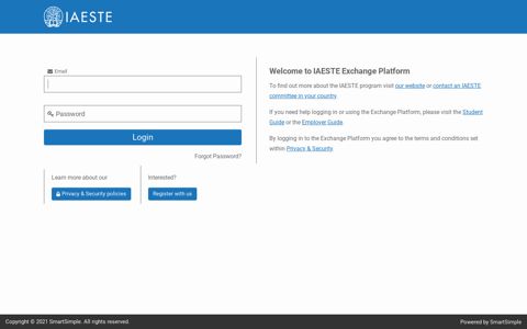 IAESTE Exchange Platform