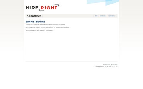 HireRight Candidate Portal