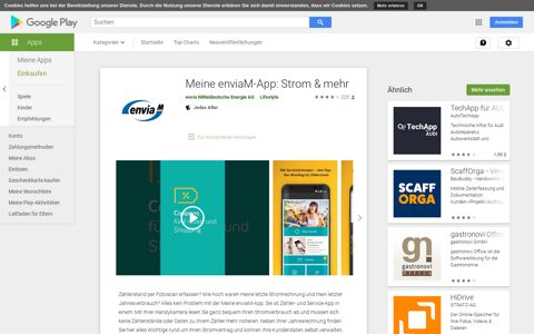 Meine enviaM-App: Strom & mehr – Apps bei Google Play