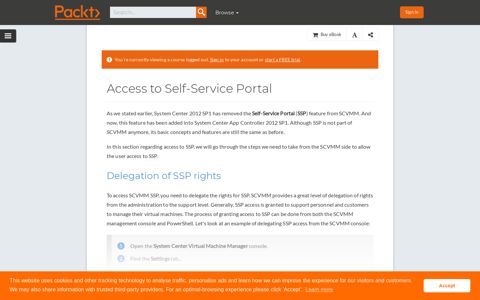 Access to Self-Service Portal - Windows Server 2012 Hyper-V ...