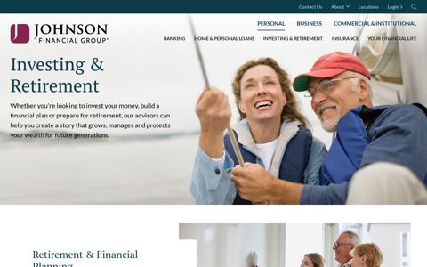 Investing & Retirement | Build a Financial Plan | Johnson ...