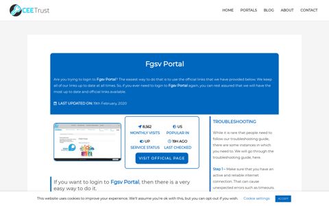 Fgsv Portal - Find Official Portal - CEE Trust