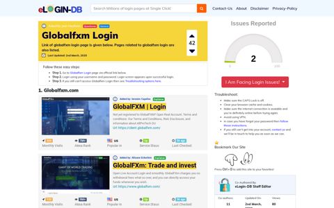 Globalfxm Login - A database full of login pages from all over ...
