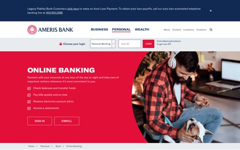 Online Banking | Ameris Bank
