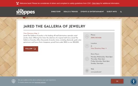 The Shoppes at Chino Hills ::: Jared the Galleria of Jewelry