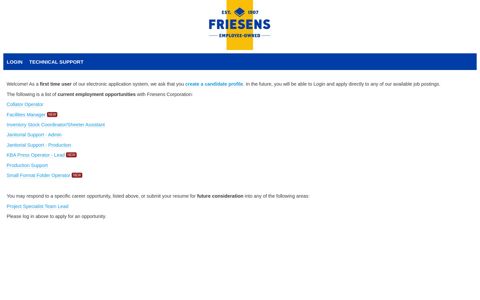 Careers - Friesens Corporation