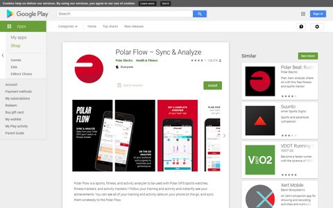 Polar Flow – Sync & Analyze - Apps on Google Play