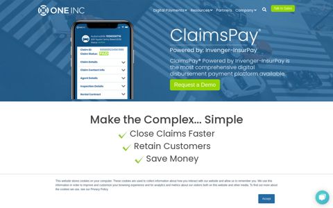 Claims Payments - One Inc