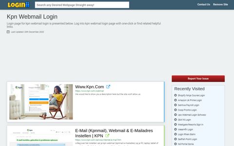 Kpn Webmail Login - Loginii.com