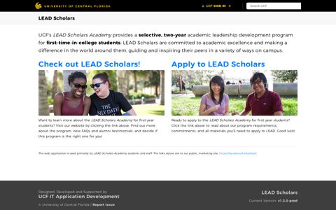 LEAD Scholars | UCF