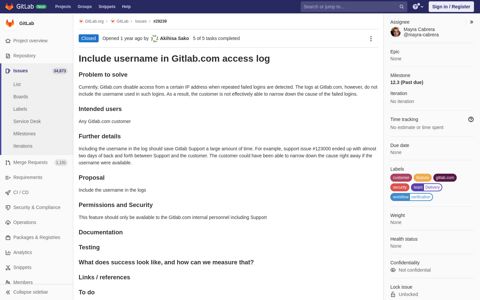 Include username in Gitlab.com access log (#29239) · Issues ...