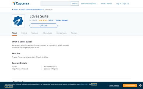 Edves Suite Reviews and Pricing - 2020 - Capterra