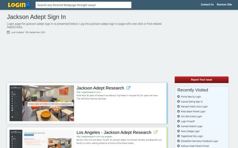 Jackson Adept Sign In - Loginii.com