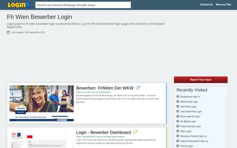 Fh Wien Bewerber Login - Loginii.com