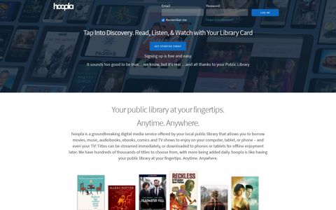 hoopla | streaming audiobooks, music, video & ebooks
