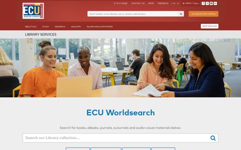 Overview : Library Services : Centres - ECU