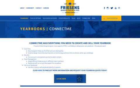 Yearbooks | ConnectMe - Friesens Corporation