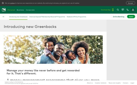 Introducing new Greenbacks - Nedbank