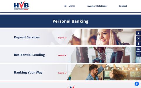 Personal Banking | Huntingdon Valley Bank