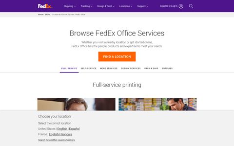 In-store and Online Services | FedEx Office
