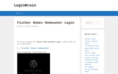 fischer homes homeowner login - LoginBrain