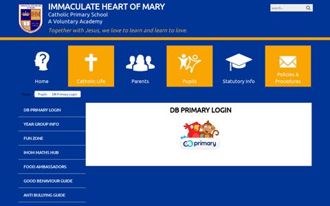 DB Primary Login - Immaculate Heart Of Mary Catholic ...