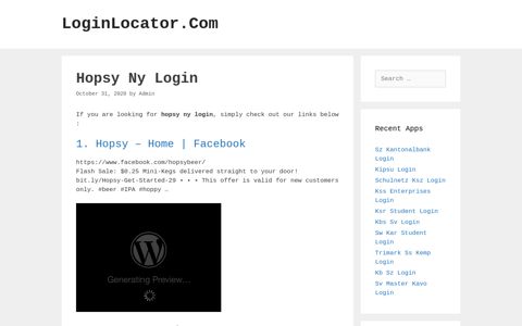 Hopsy Ny Login - LoginLocator.Com