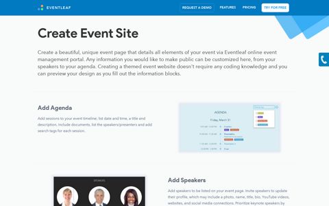Eventleaf | Online Event Registration Software | Create Event ...