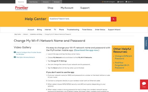 How to Change Your Wi-Fi Network Name and Password ...