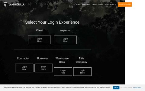 Login To Your Client Account | Login | Land Gorilla