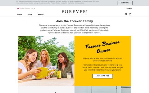 Start a Business With Forever - The Aloe Vera Company