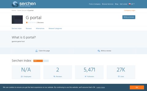 G portal Reviews 2020 - Serchen