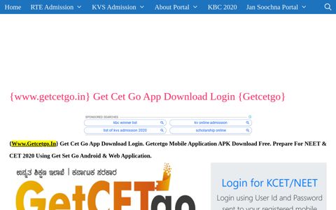 Get Cet Go App Download Login {Getcetgo} - KVS Online ...