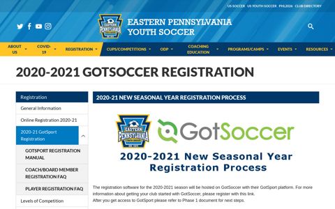 2020-2021 GotSoccer Registration - 2020-21 GotSport ...
