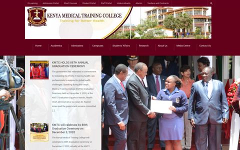 Kenya Medical Training College | Training For Better Health