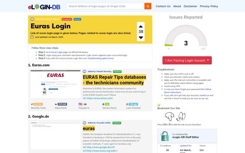 Euras Login - A database full of login pages from all over the ...