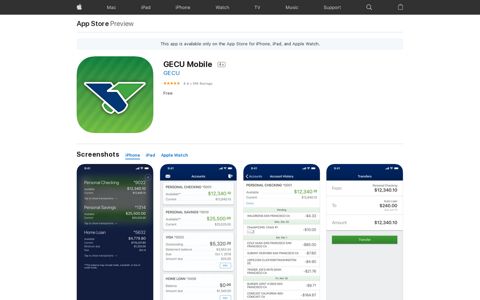 ‎GECU Mobile on the App Store