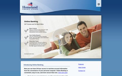 Online Education Center || Homeland Credit Union