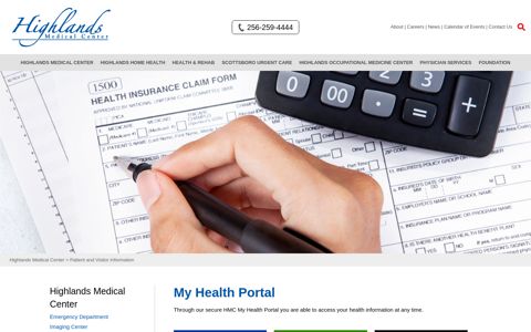 My Health Portal | Highlands Medical Center
