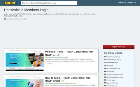 Healthshield Members Login - Loginii.com