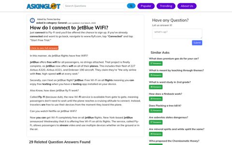 How do I connect to JetBlue WIFI? - AskingLot.com