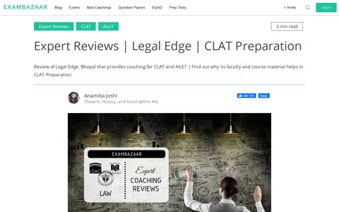 Expert Reviews | Legal Edge | CLAT Preparation