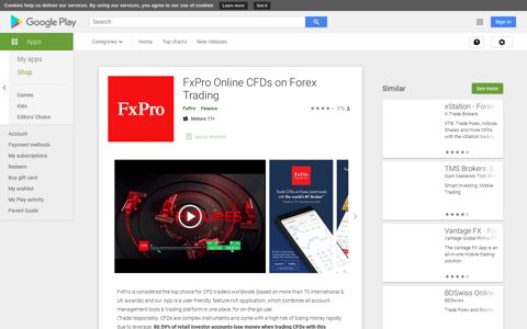 FxPro Online CFDs on Forex Trading - Apps on Google Play