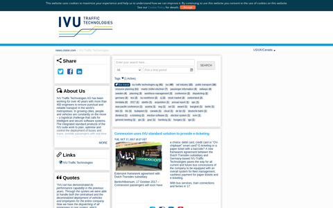 IVU Traffic Technologies - Cision