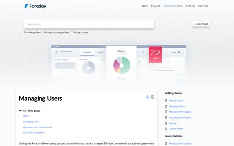 Managing Users - Faraday Help Desk