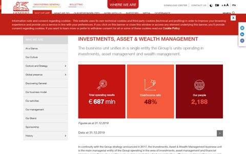 Investments, Asset & Wealth Management - Generali Group