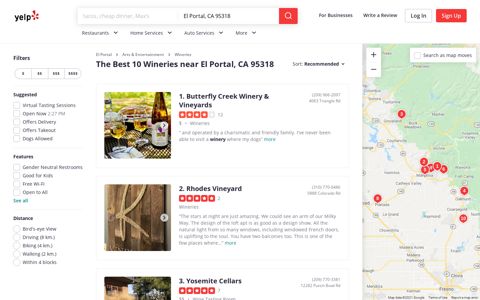 THE BEST 10 Wineries near El Portal, CA 95318 - Last ... - Yelp