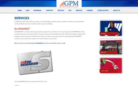 fas REWARDS - GPM Investments