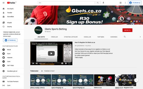 Gbets Sports Betting - YouTube